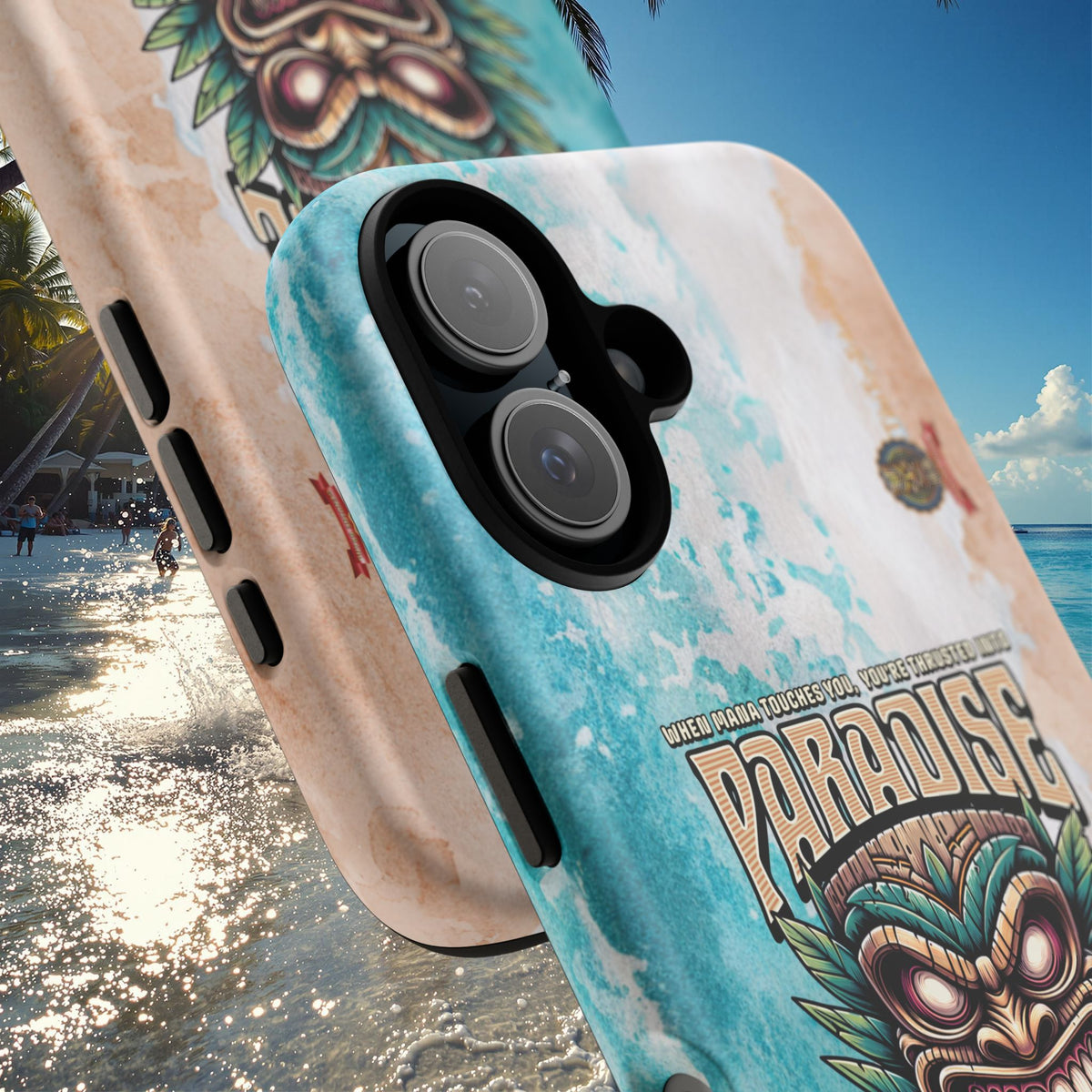 Bora Bora – Coque Antichoc Premium Tiki Élégance