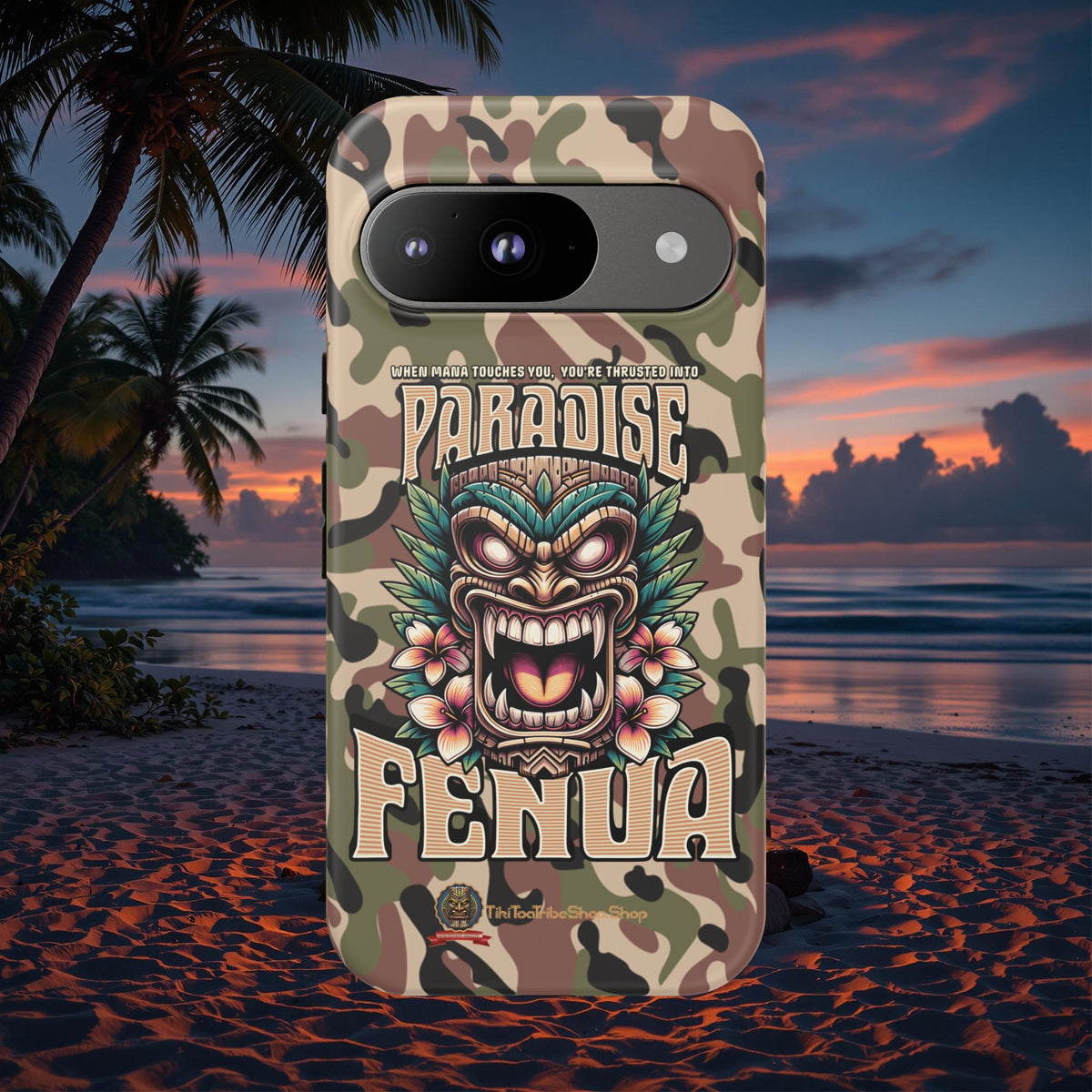 Fenua Guardian – Coque Antichoc Art Polynésien
