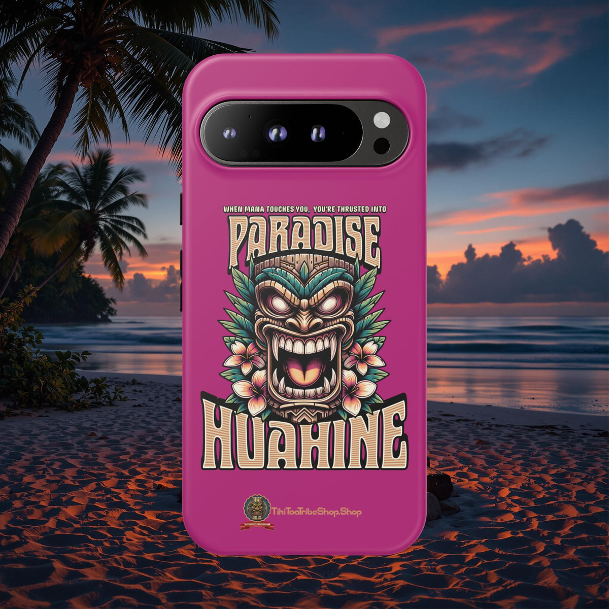 Huahine – Coque Antichoc Premium Tiki Fenua