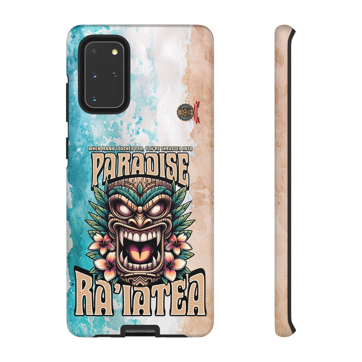 Ra’iatea – Coque Tiki Tribal de Protection Premium