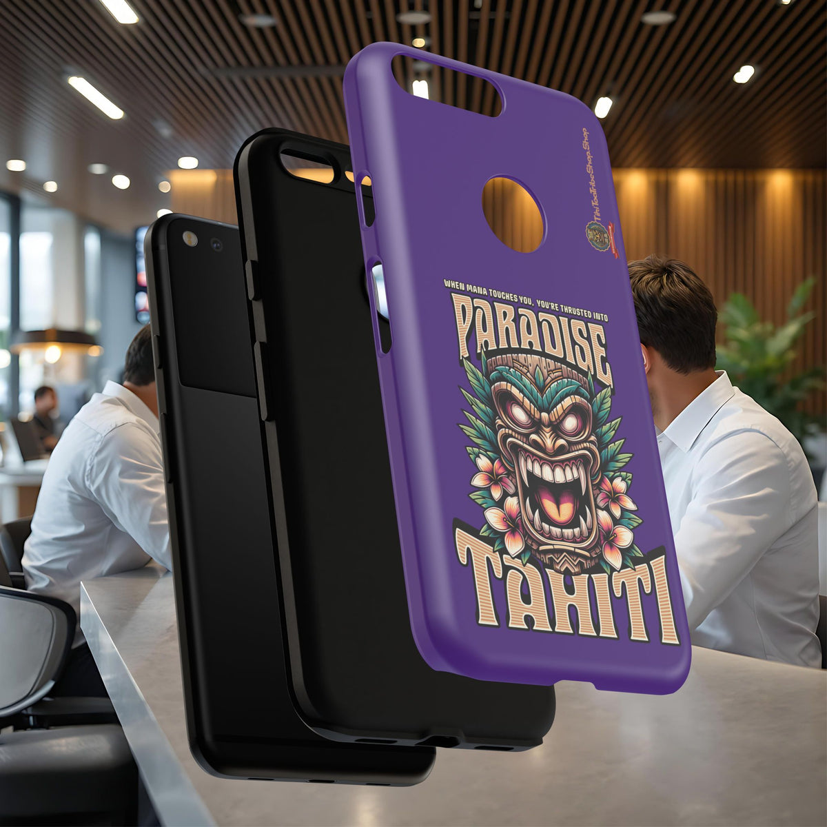 Tahiti – Coque Antichoc Premium Tiki Royal