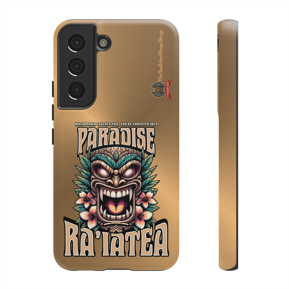 Ra’iatea – Coque Tiki Tribal de Protection Premium