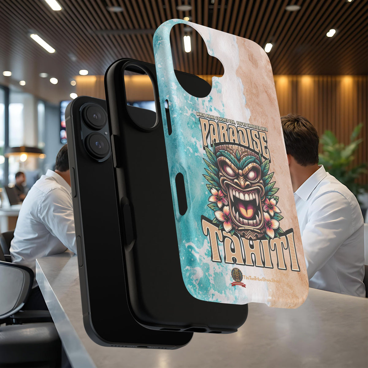 Tahiti – Coque Antichoc Premium Tiki Royal
