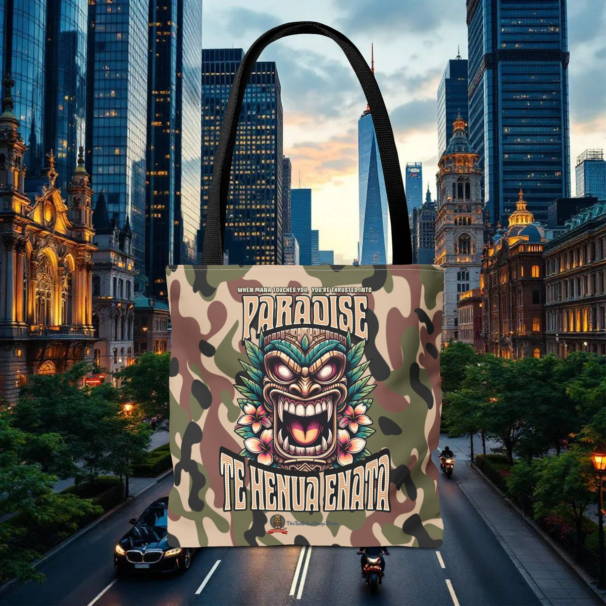 Tote Bag - 'Paradise Te Henua Enata'
