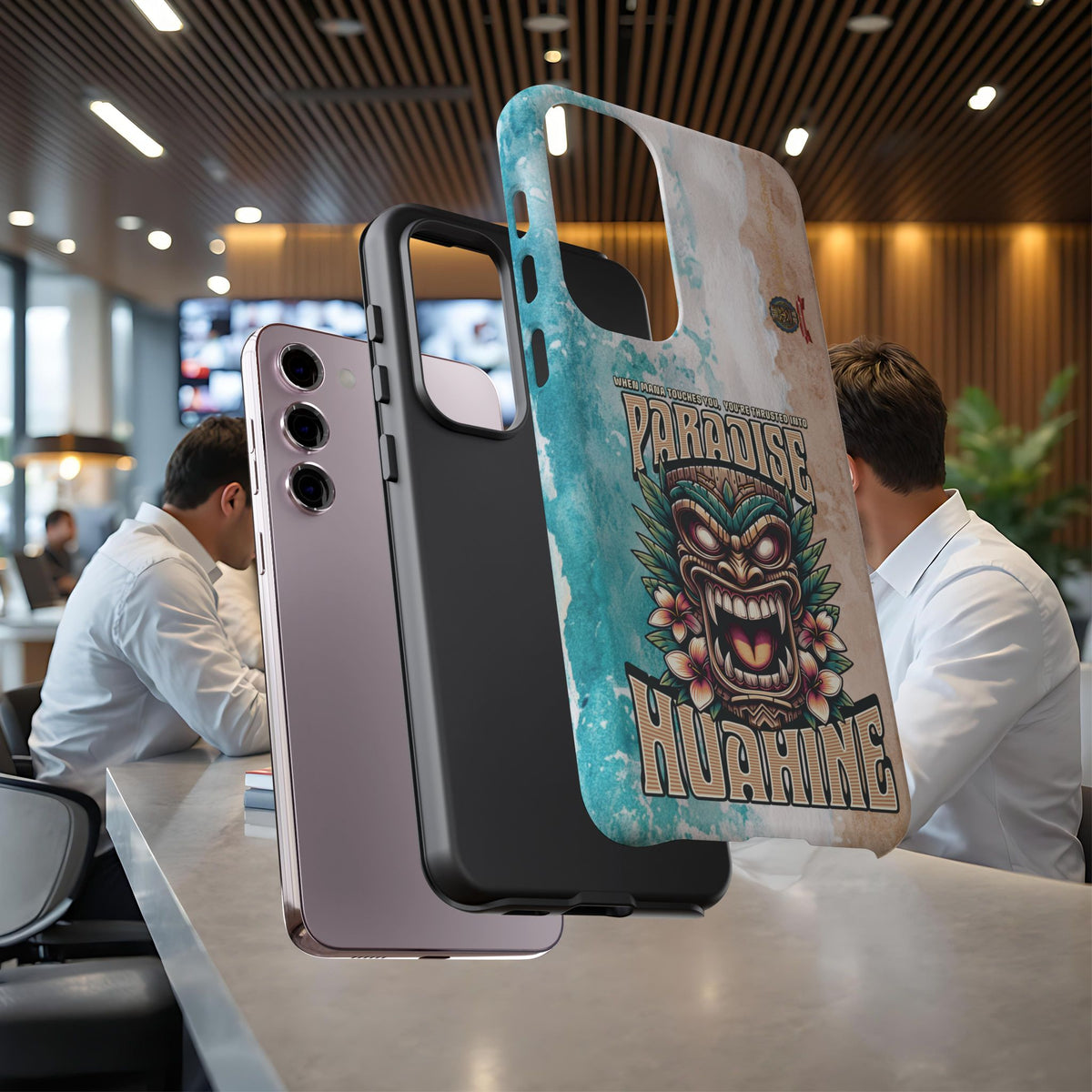 Huahine – Coque Antichoc Premium Tiki Fenua