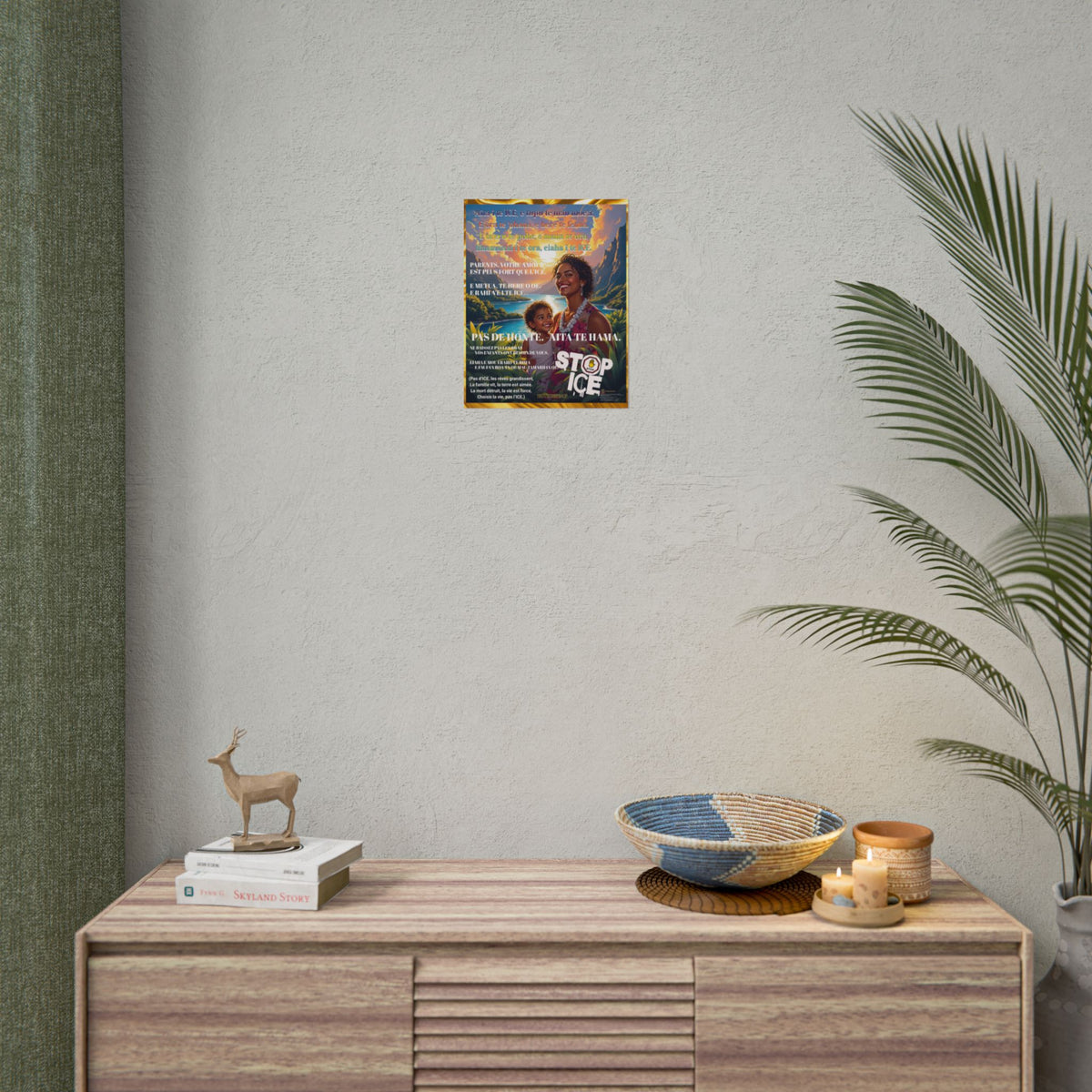 Posters Anti-ICE Polynésie – Affiches de Sensibilisation Contre la Drogue “Paruru i te ora – Brisons les chaînes de l’ICE”