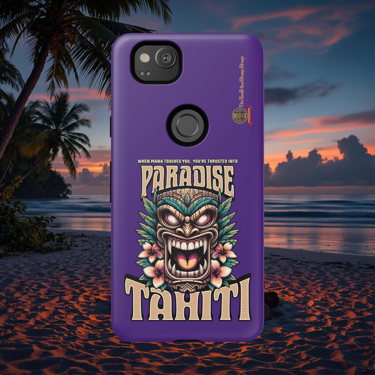 Tahiti – Coque Antichoc Premium Tiki Royal