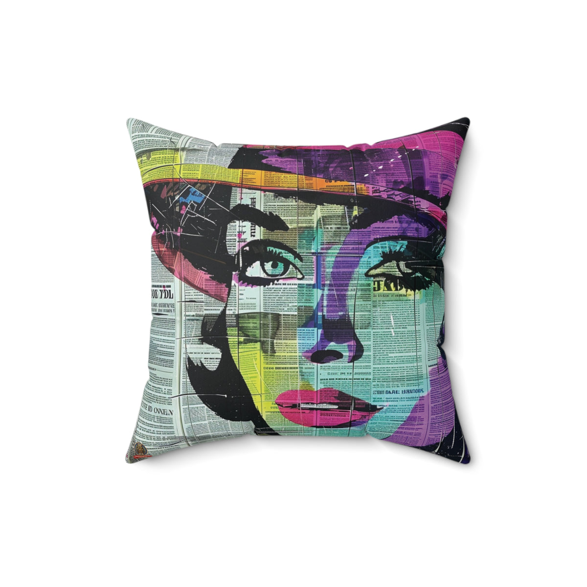 Pop Art Collage Magazine: Fragmented Elegance