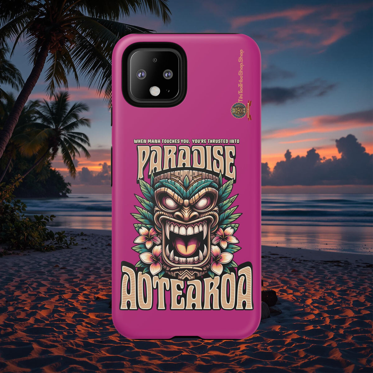 Aotearoa – Coque Antichoc Tiki Maori & Mana Ancestral