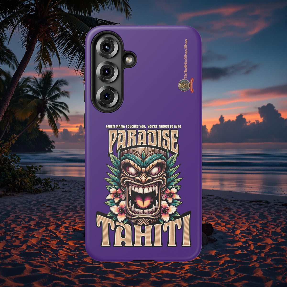 Tahiti – Coque Antichoc Premium Tiki Royal