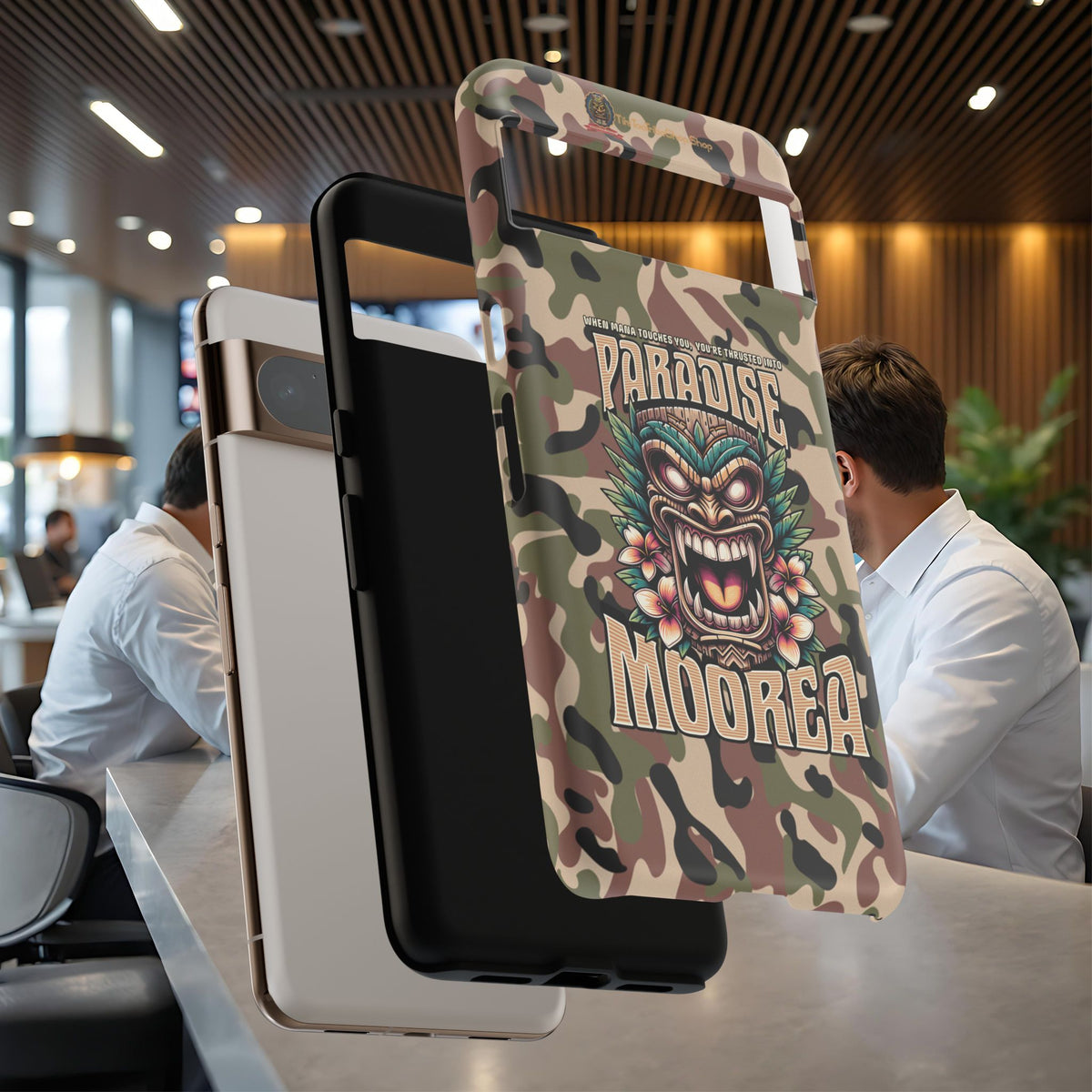 Moorea – Premium Tiki Fenua Shockproof Case