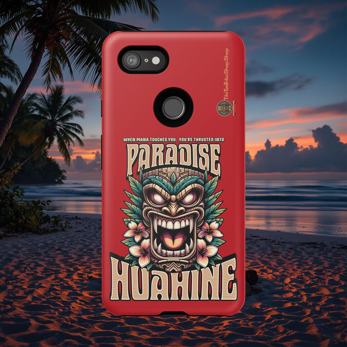 Huahine – Coque Antichoc Premium Tiki Fenua