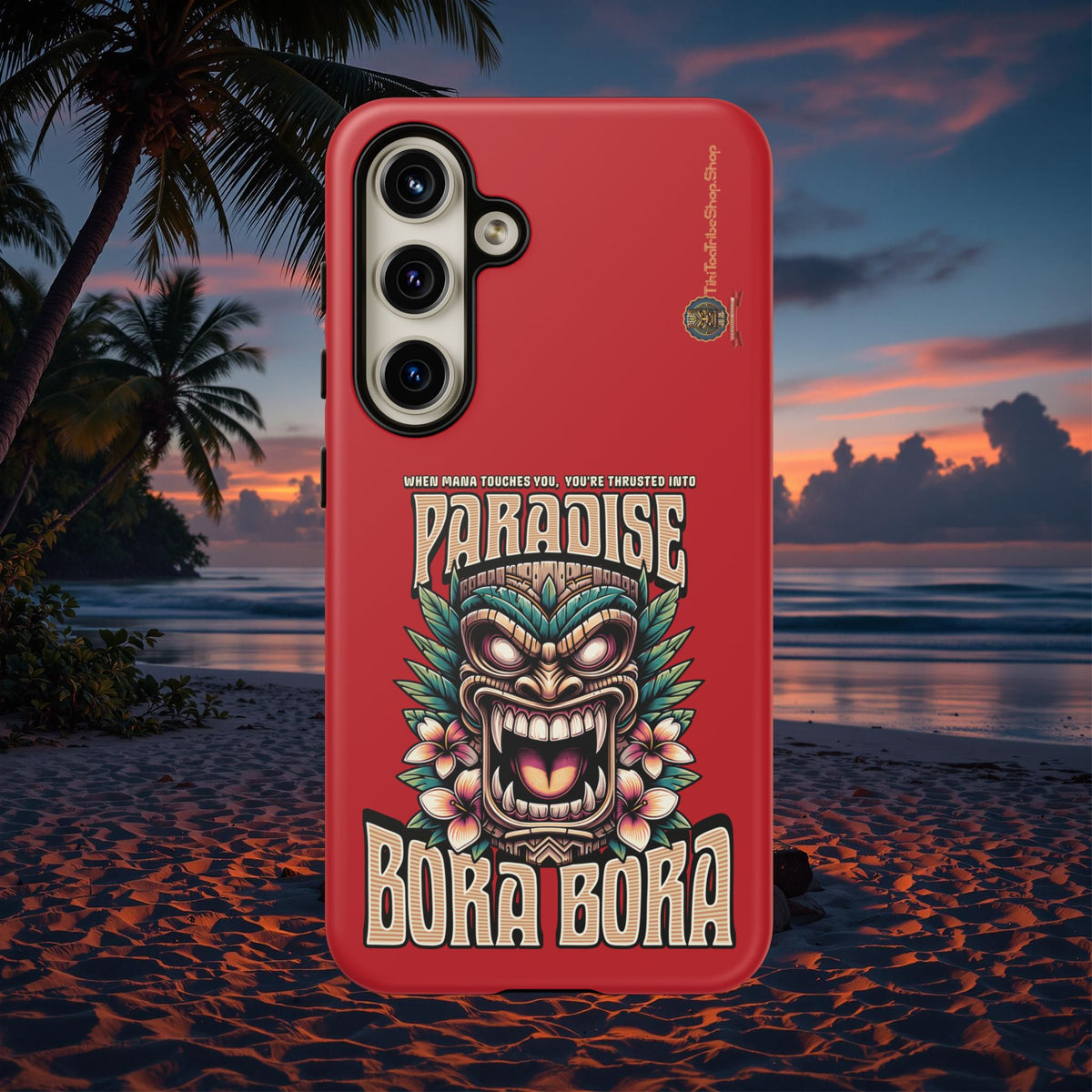 Bora Bora – Coque Antichoc Premium Tiki Élégance