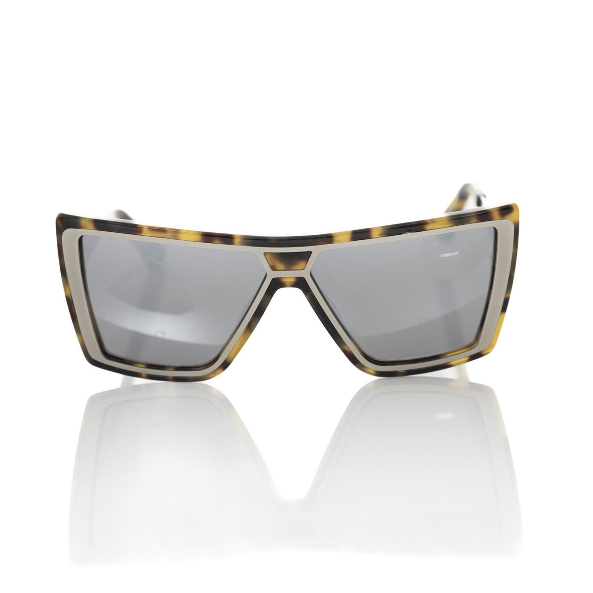 FRANKIE MORELLO Lunettes de soleil à verres miroirs gris