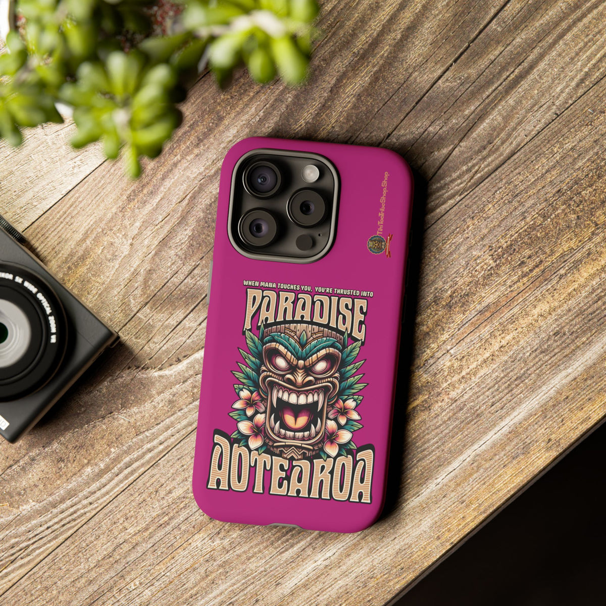Aotearoa – Coque Antichoc Tiki Maori & Mana Ancestral