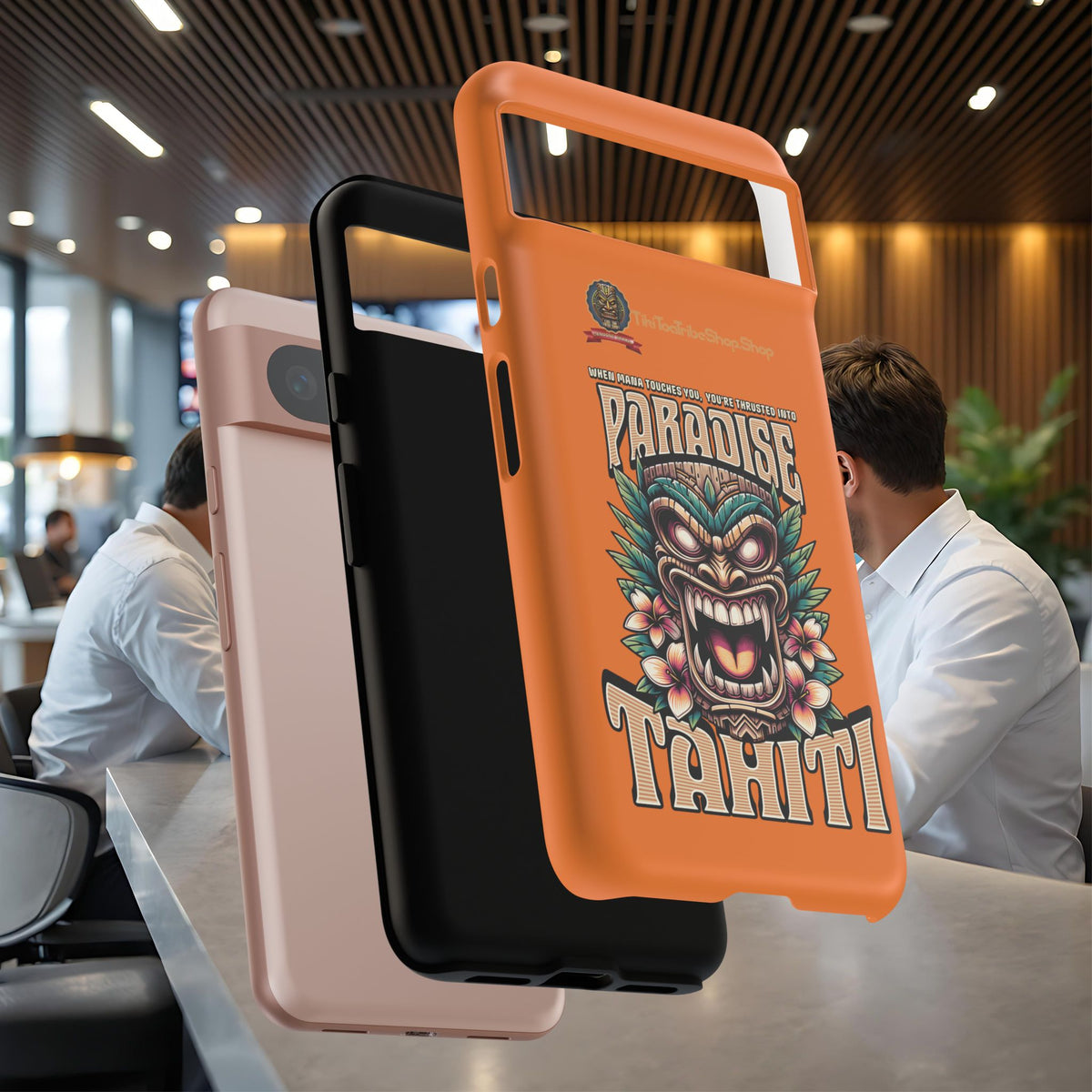 Tahiti – Coque Antichoc Premium Tiki Royal