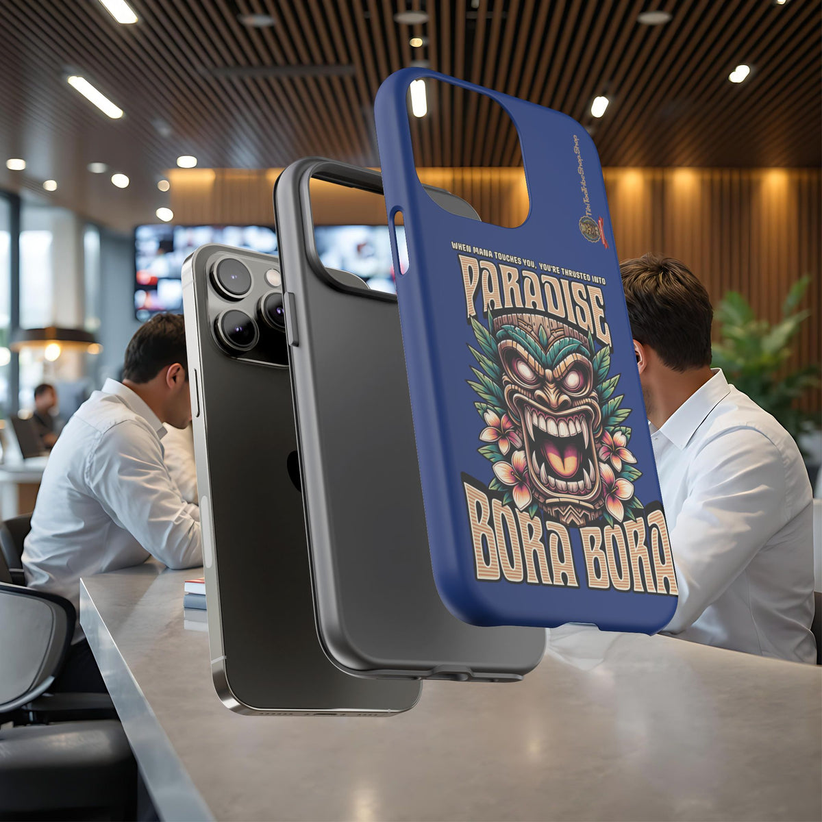 Bora Bora – Coque Antichoc Premium Tiki Élégance