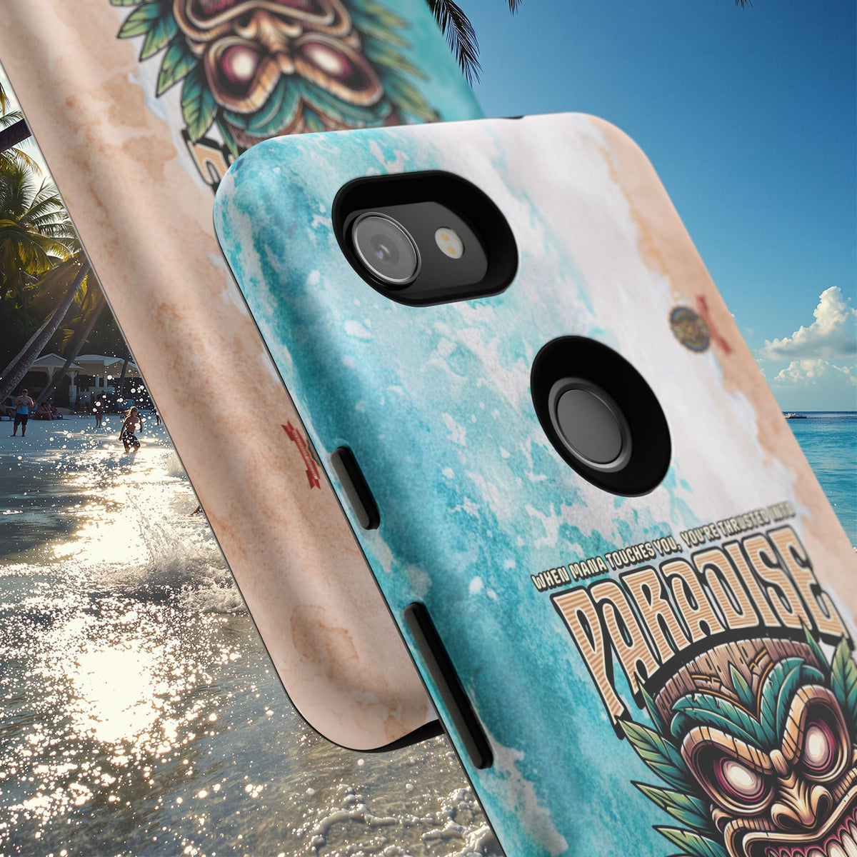 Moorea – Coque Antichoc Premium Tiki Fenua