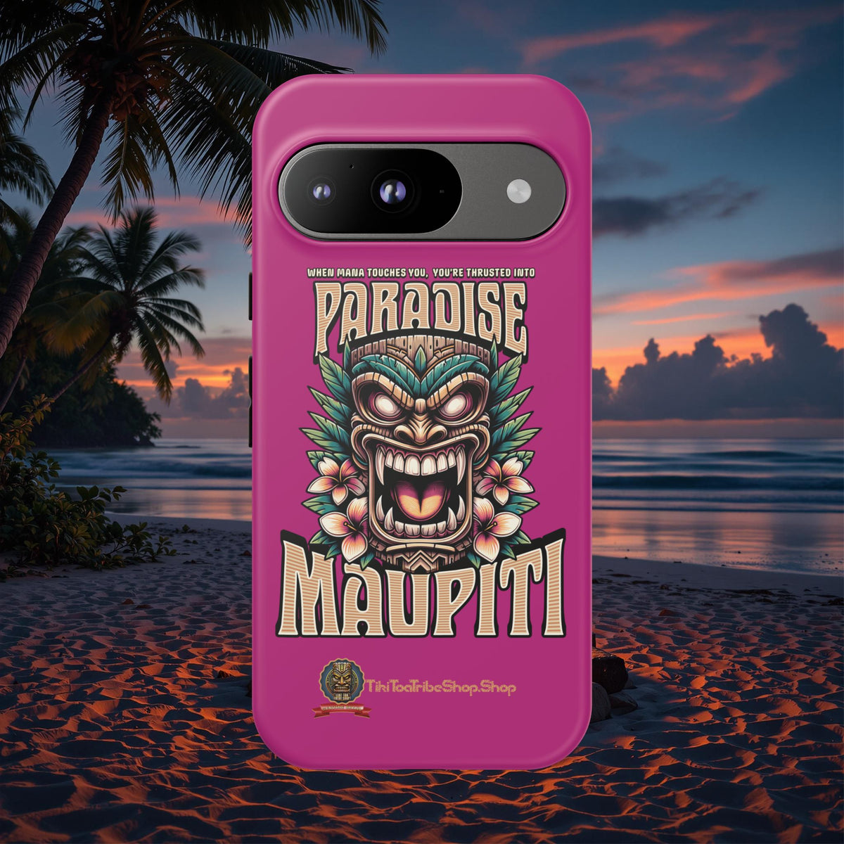 Maupiti Spirit – Coque Tiki Sauvage & Tropicale