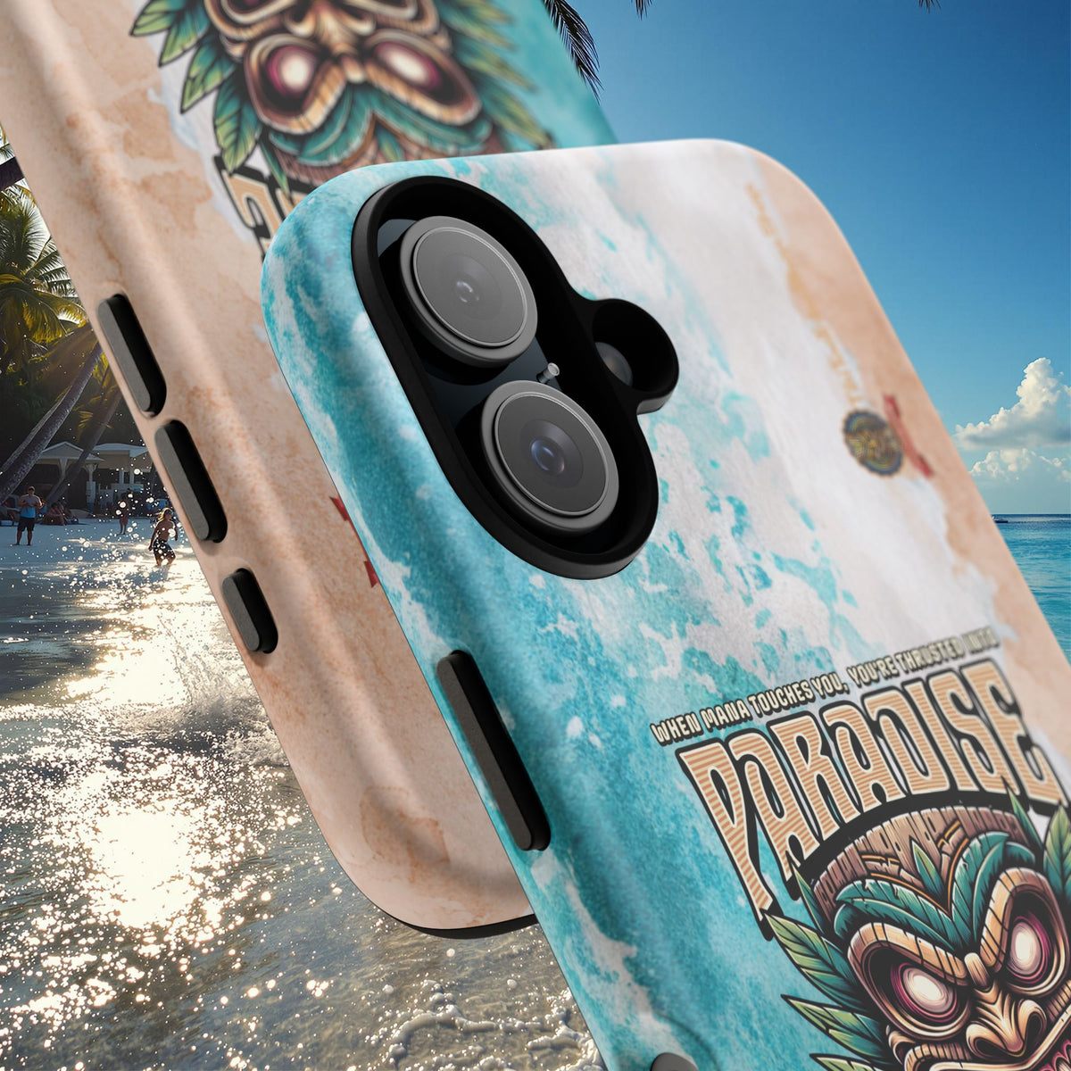Moorea – Coque Antichoc Premium Tiki Fenua