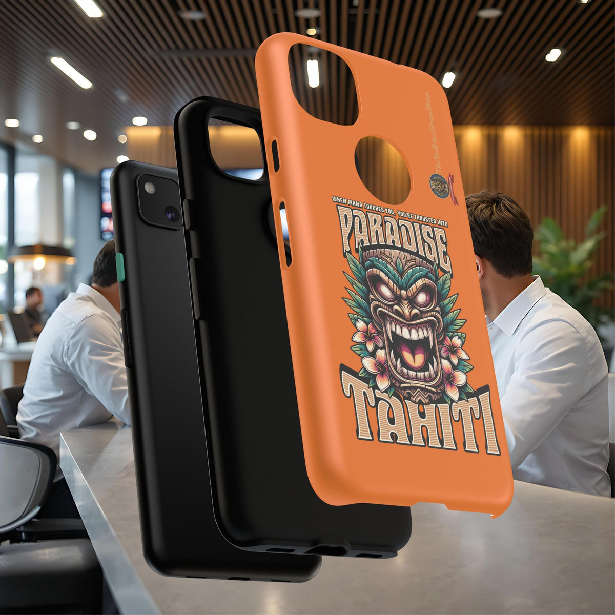 Tahiti – Coque Antichoc Premium Tiki Royal