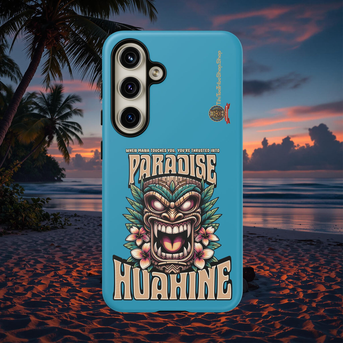 Huahine – Coque Antichoc Premium Tiki Fenua