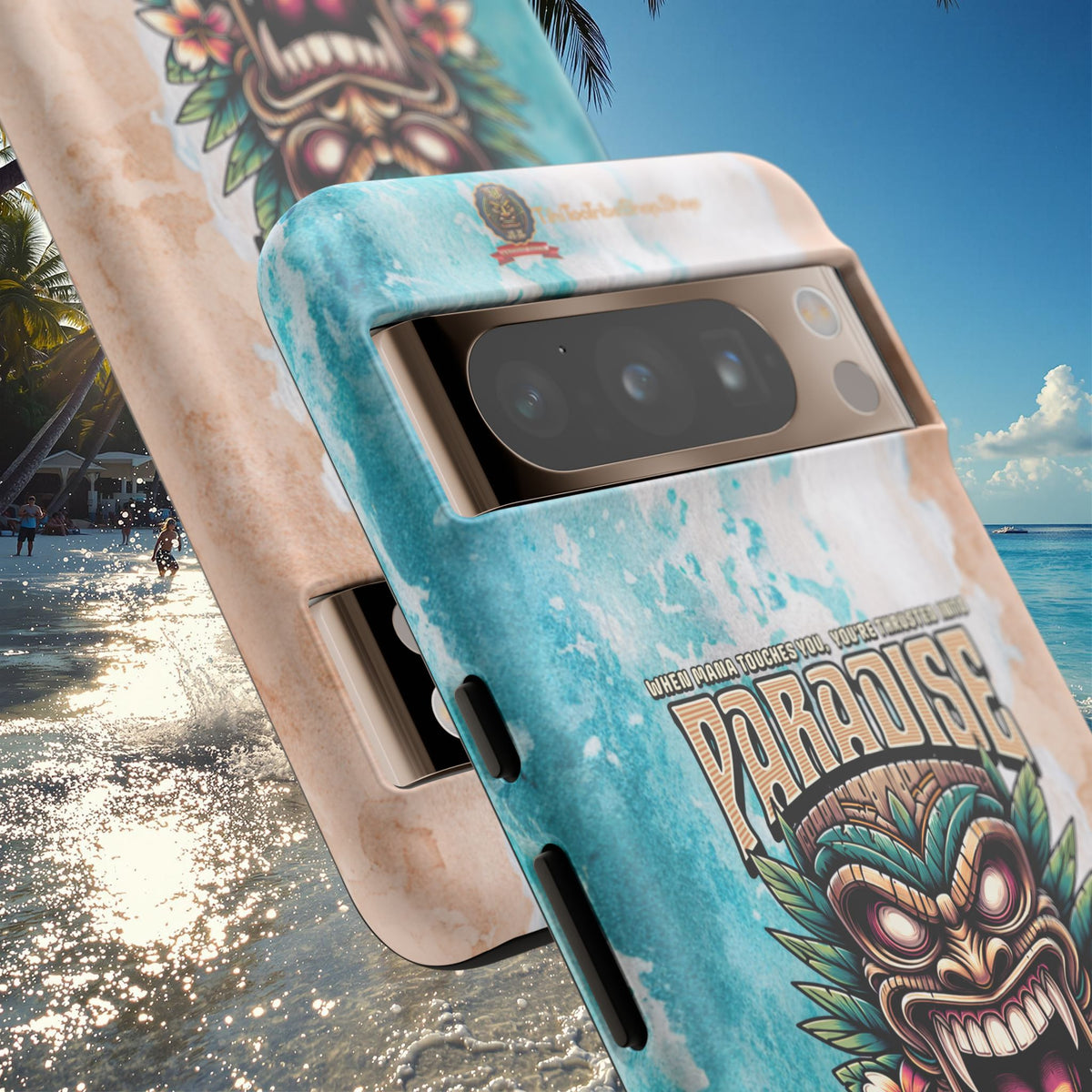 Ra’iatea – Coque Tiki Tribal de Protection Premium