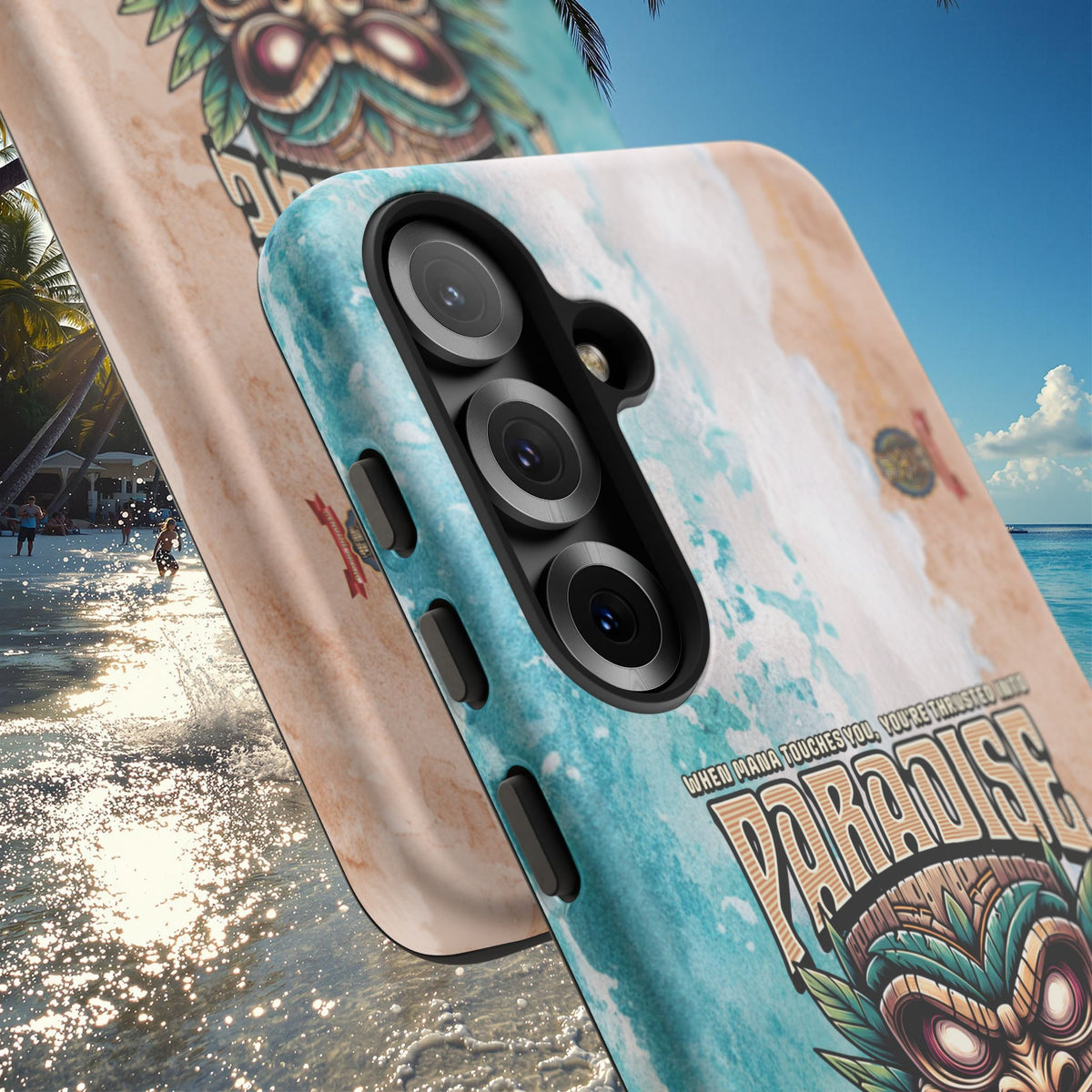Huahine – Coque Antichoc Premium Tiki Fenua