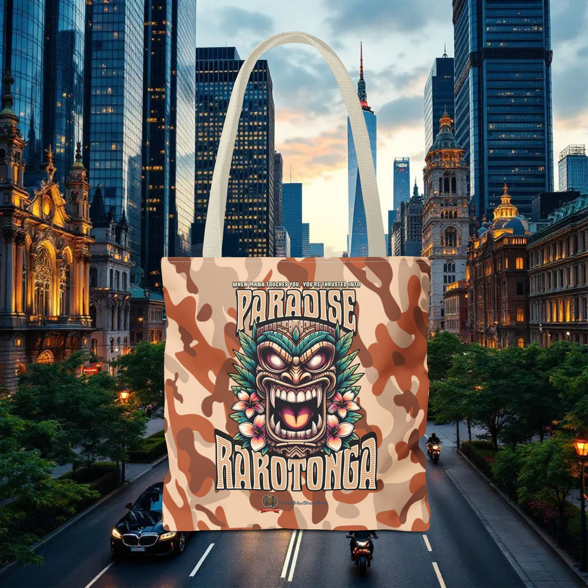 Tote Bag - 'Paradise Rarotonga'