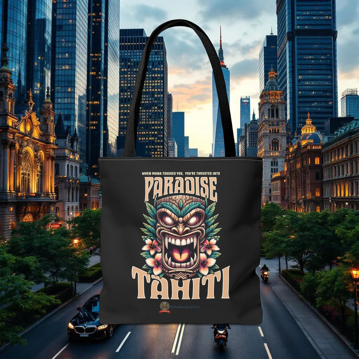 TAHITI PARADISE Tote Bag