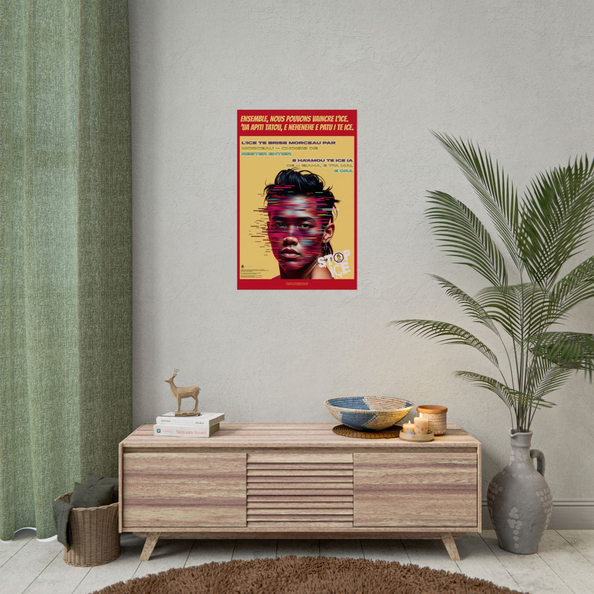 Posters Anti-ICE Polynésie – Affiches de Sensibilisation Contre la Drogue “Paruru i te ora – Brisons les chaînes de l’ICE”