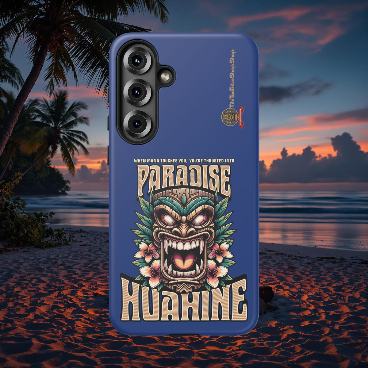 Huahine – Coque Antichoc Premium Tiki Fenua