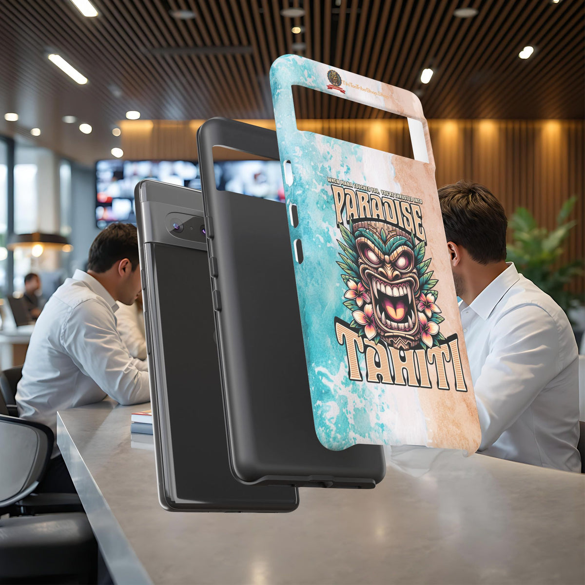 Tahiti – Coque Antichoc Premium Tiki Royal