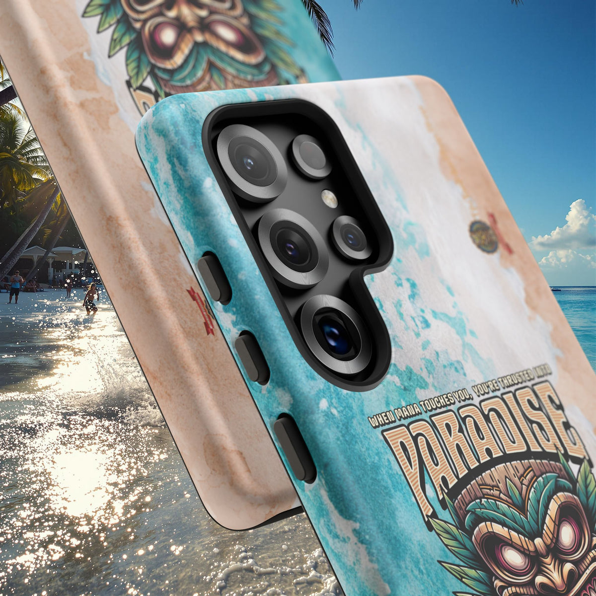 Moorea – Coque Antichoc Premium Tiki Fenua