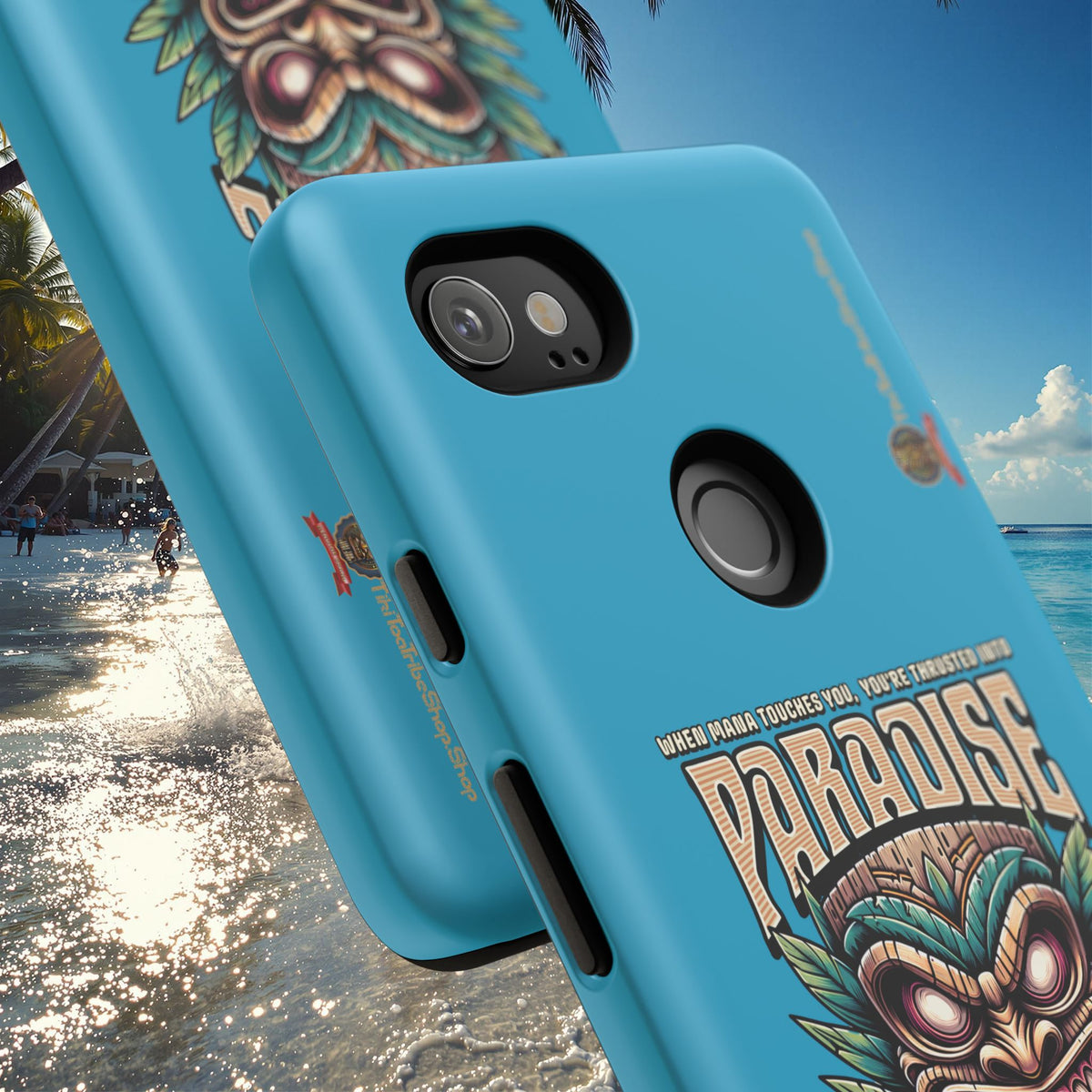 Tahiti – Coque Antichoc Premium Tiki Royal