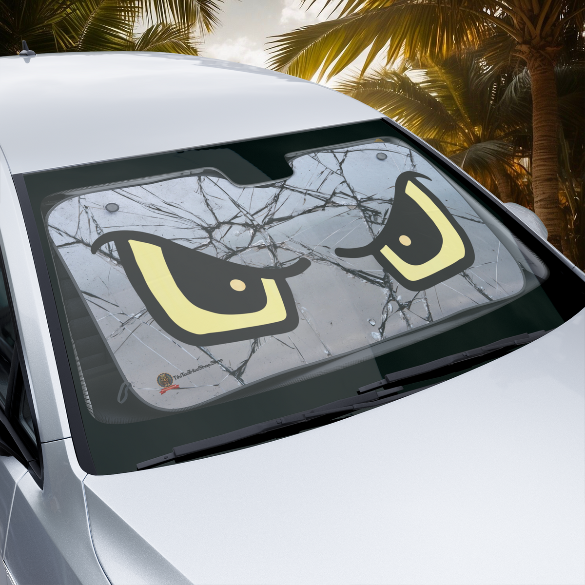 "VERRE BRISÉ" AUDACIEUX POUR VOTRE VOITURE