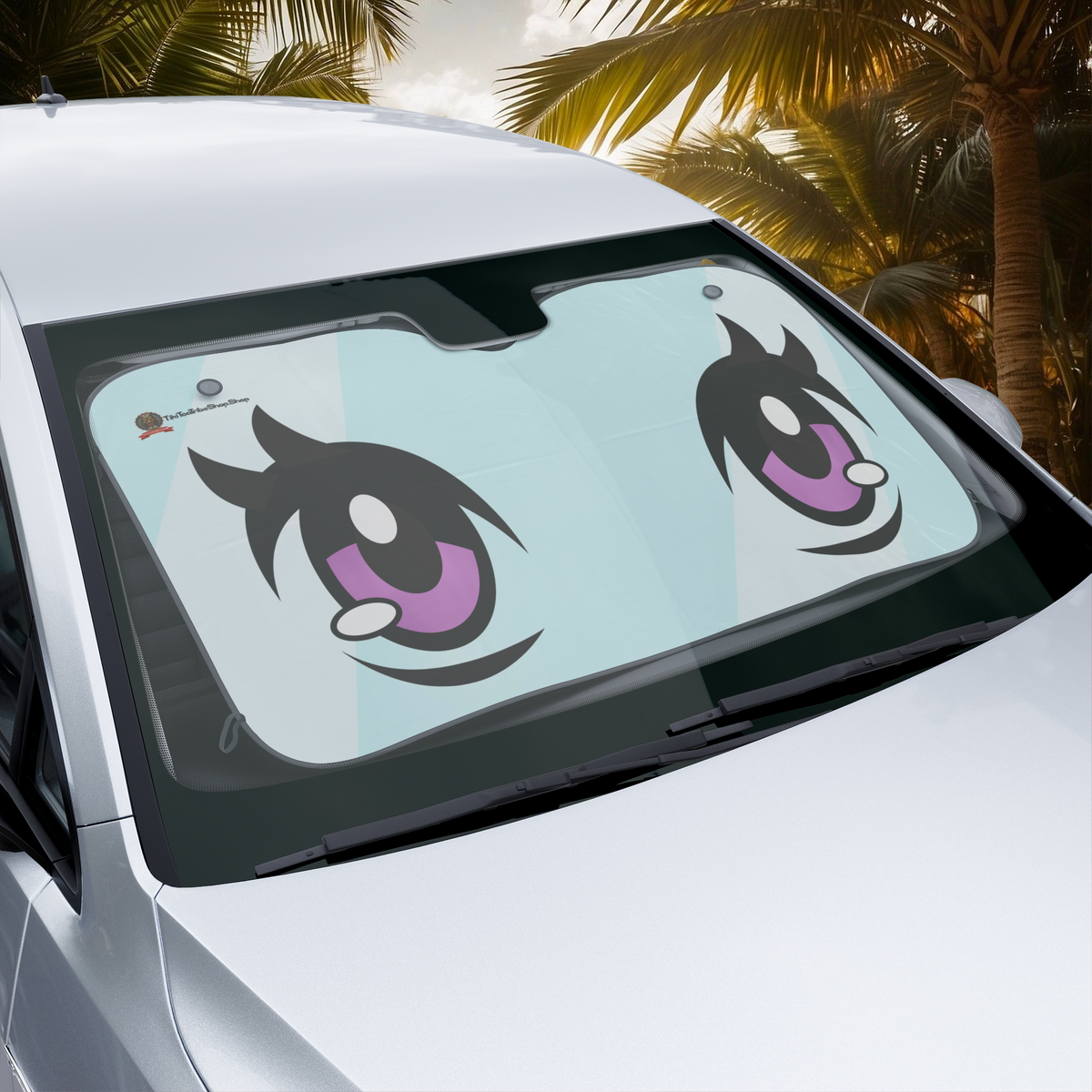 PURPLE "CARTOON EYES": AN ENCHANTING LOOK FOR YOUR CAR