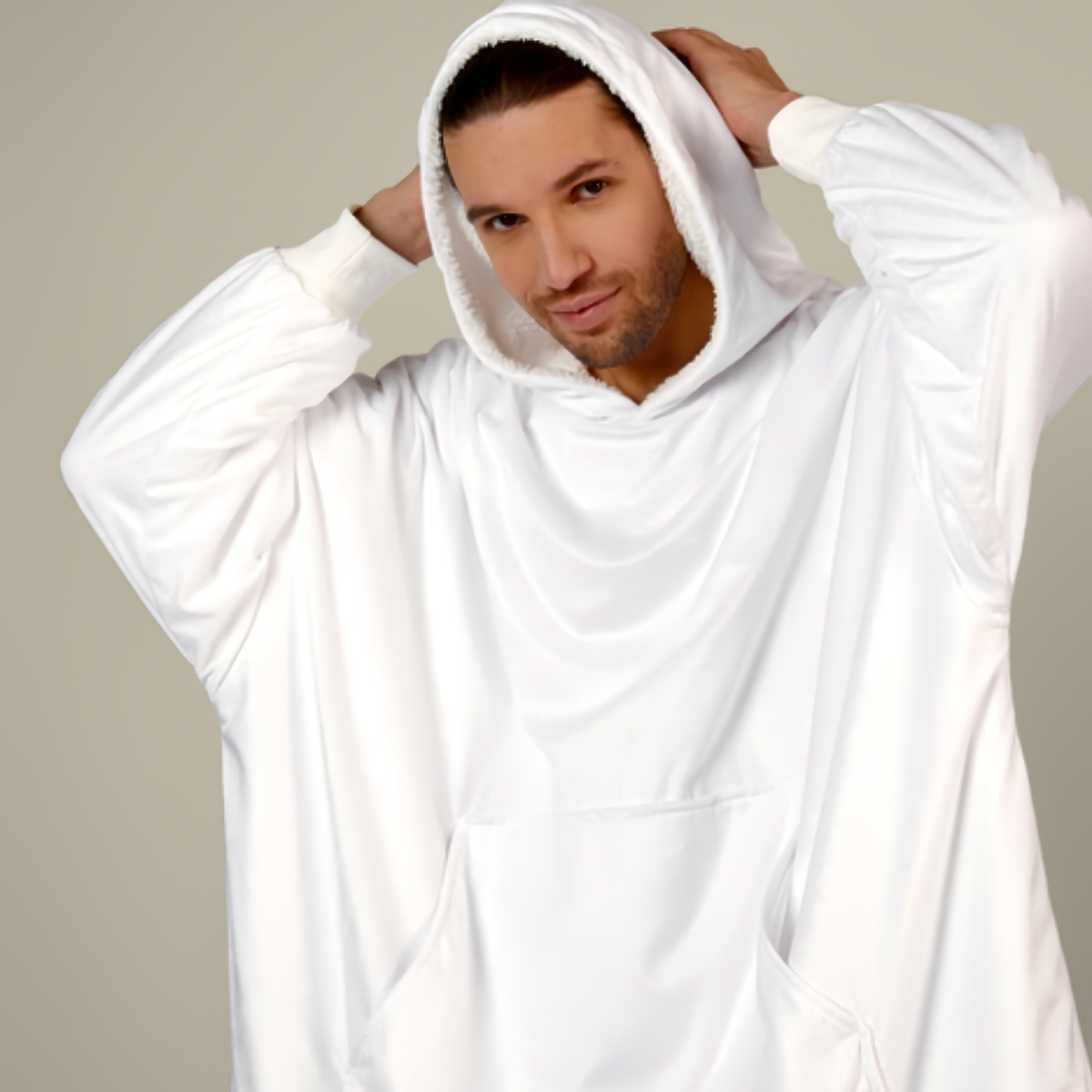 Tiki Glitch &amp; Error Hooded Fleece Blanket