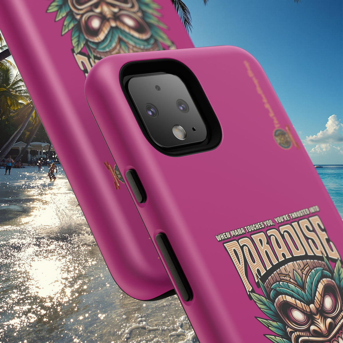 Moorea – Coque Antichoc Premium Tiki Fenua