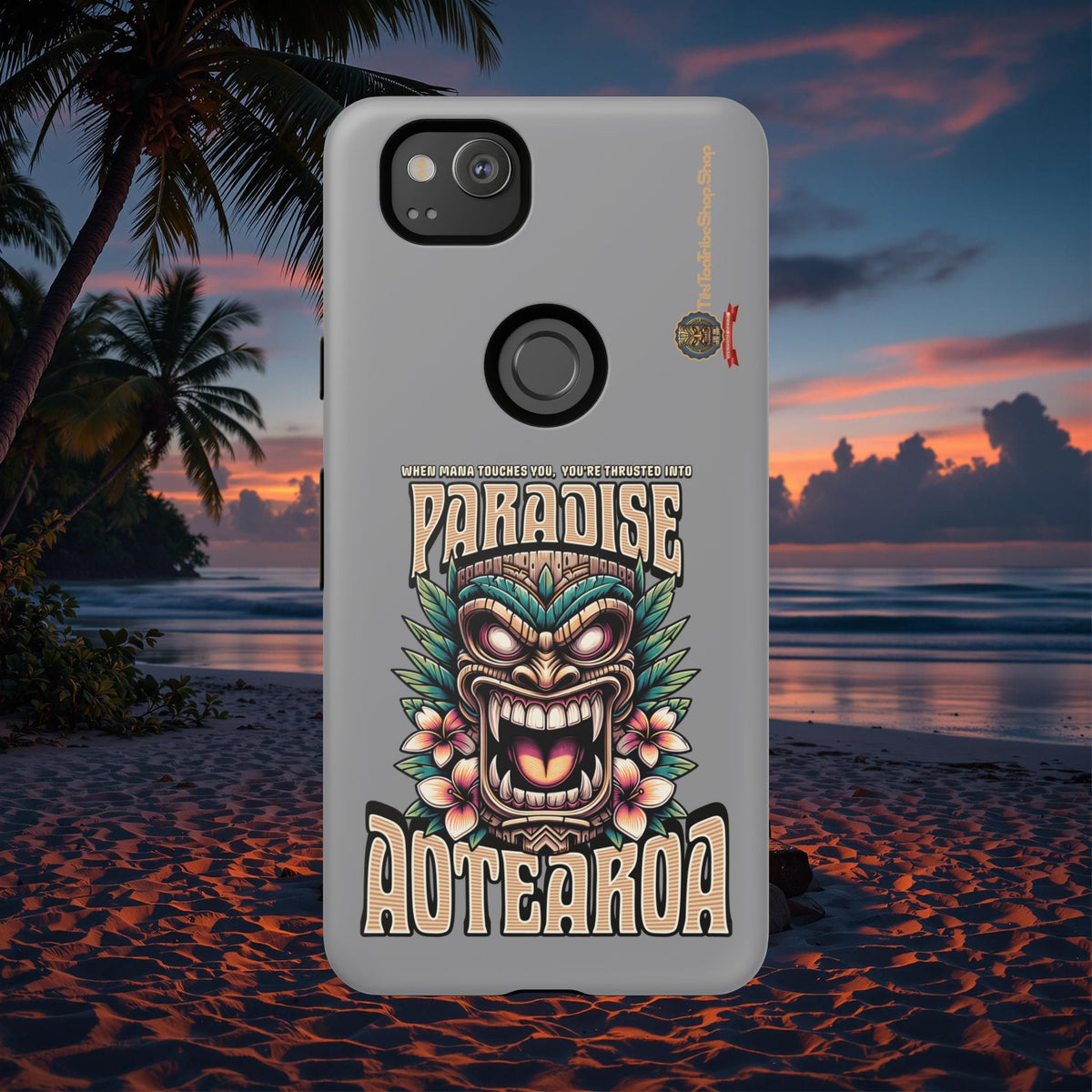 Aotearoa – Coque Antichoc Tiki Maori & Mana Ancestral