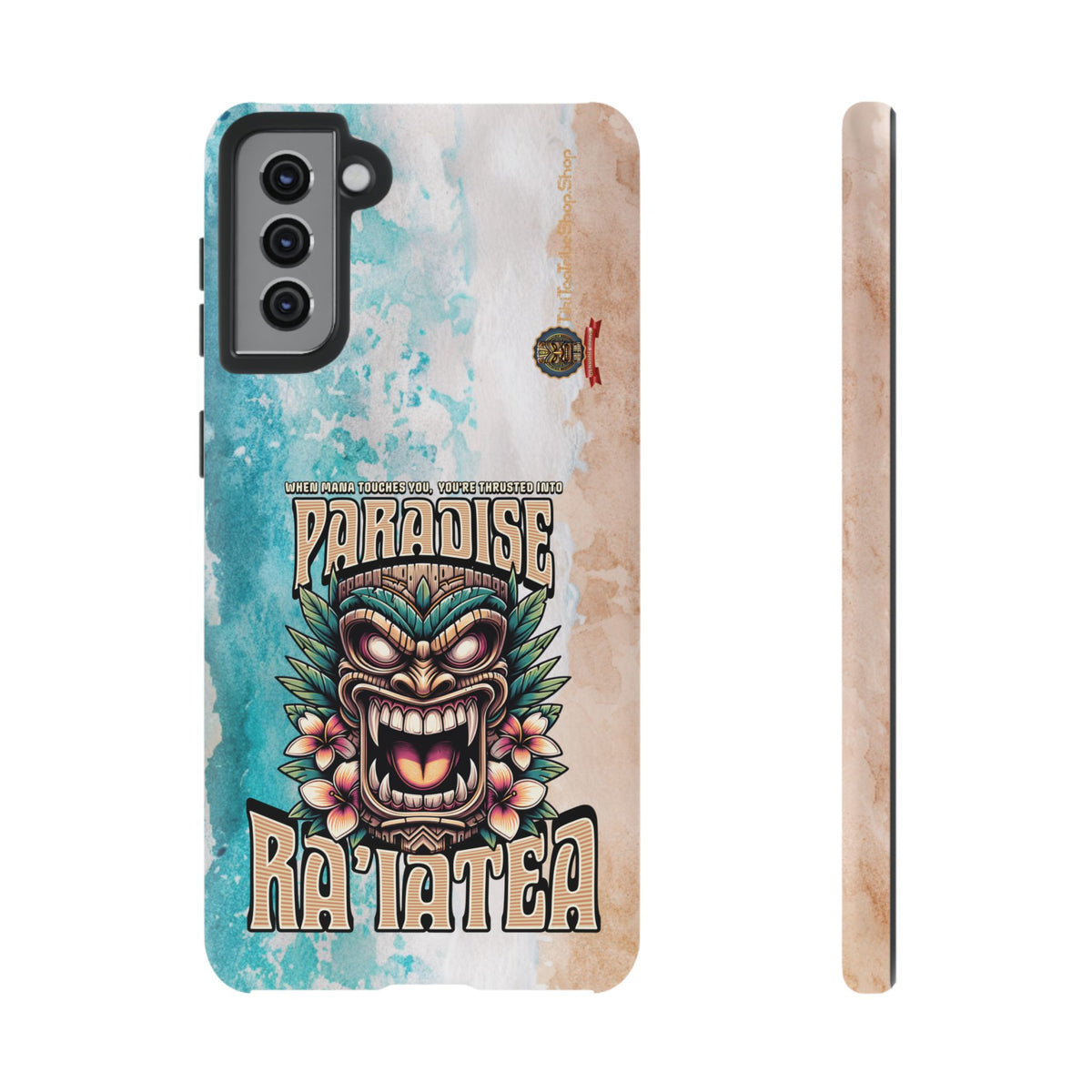 Ra’iatea – Coque Tiki Tribal de Protection Premium