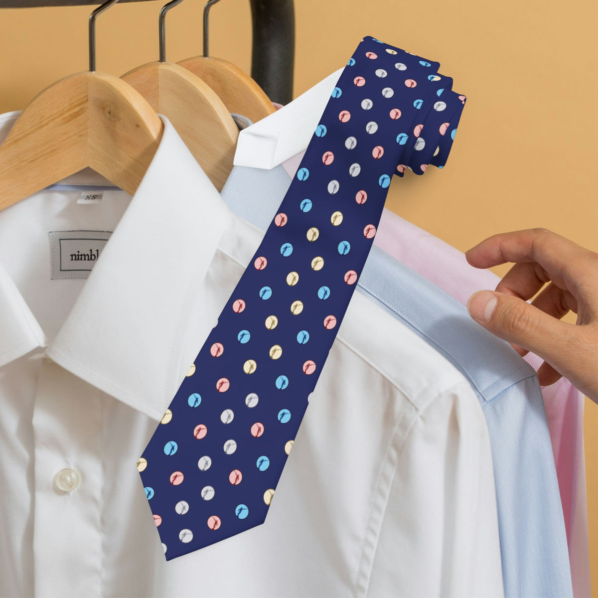 Moroni Joyeux Tie: A Touch of Colorful Cheerfulness 