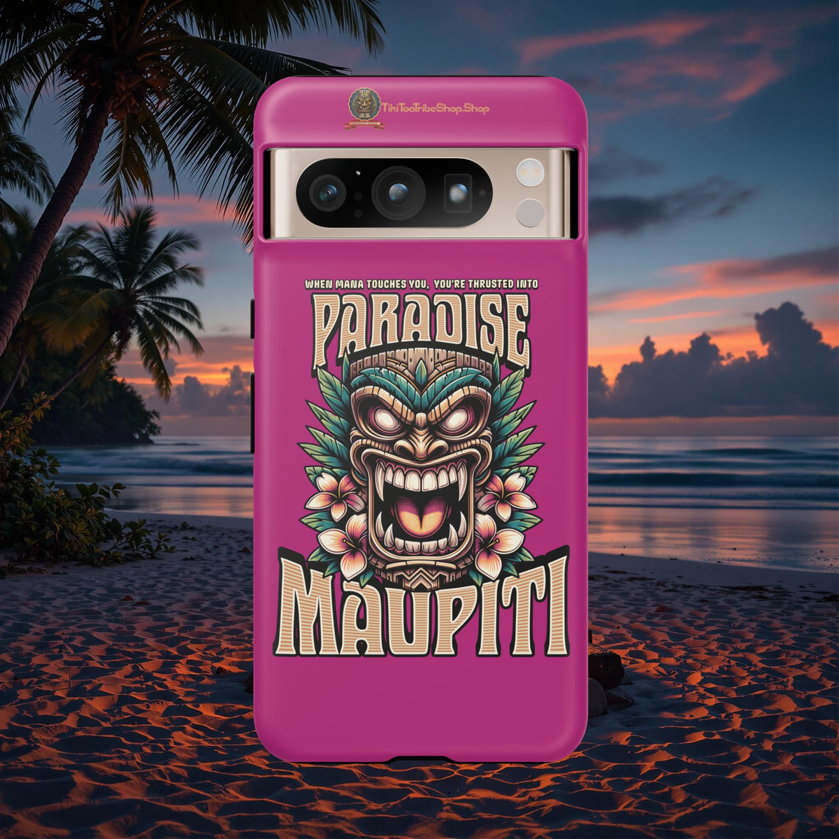 Maupiti Spirit – Coque Tiki Sauvage & Tropicale