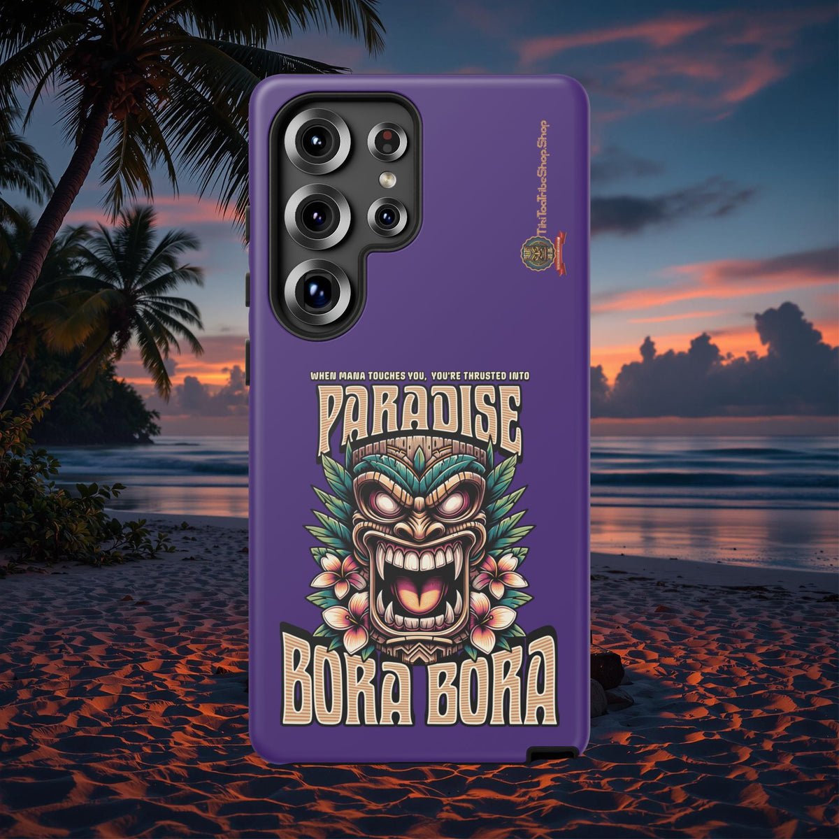 Bora Bora – Coque Antichoc Premium Tiki Élégance