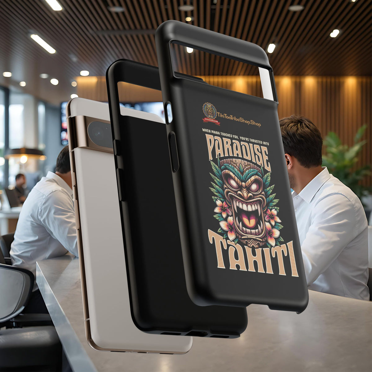 Tahiti – Coque Antichoc Premium Tiki Royal