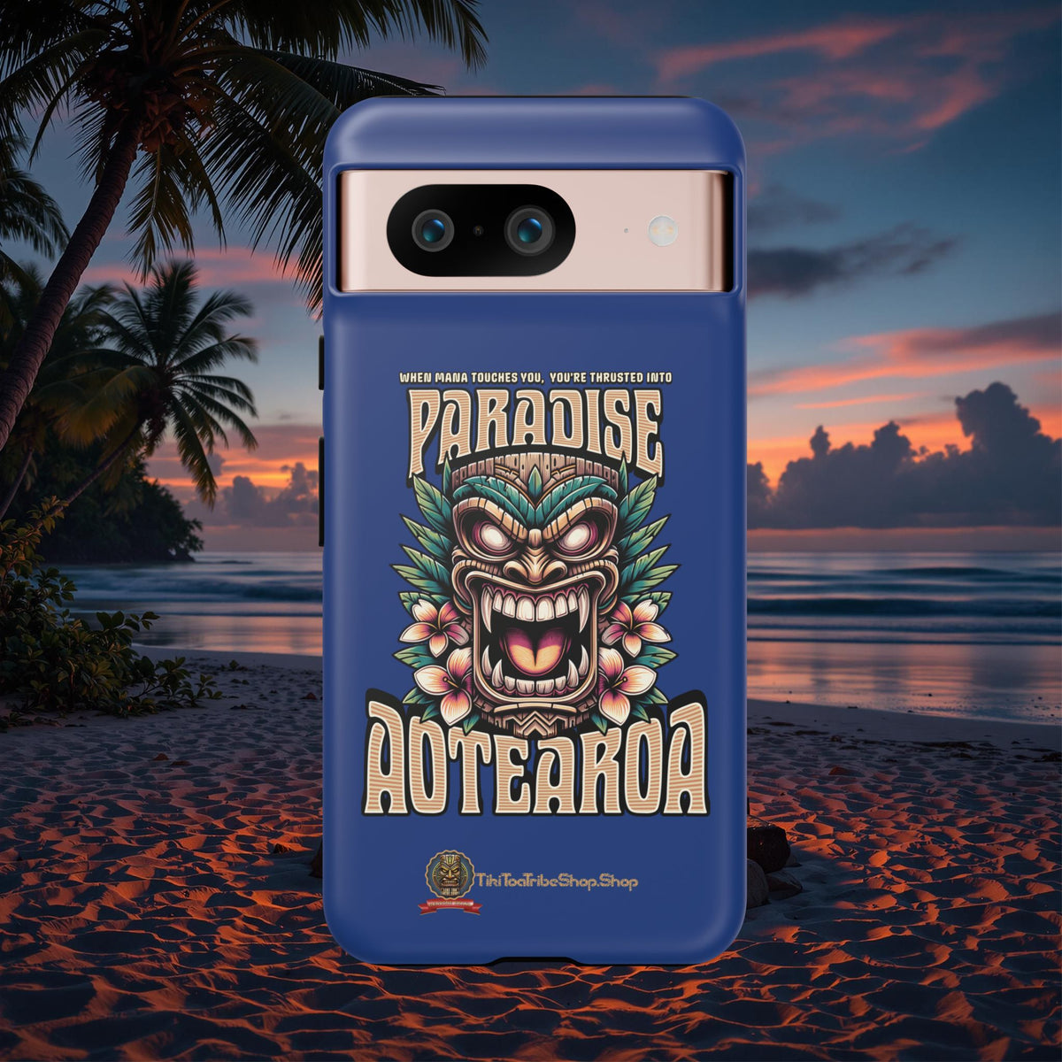 Aotearoa – Coque Antichoc Tiki Maori & Mana Ancestral