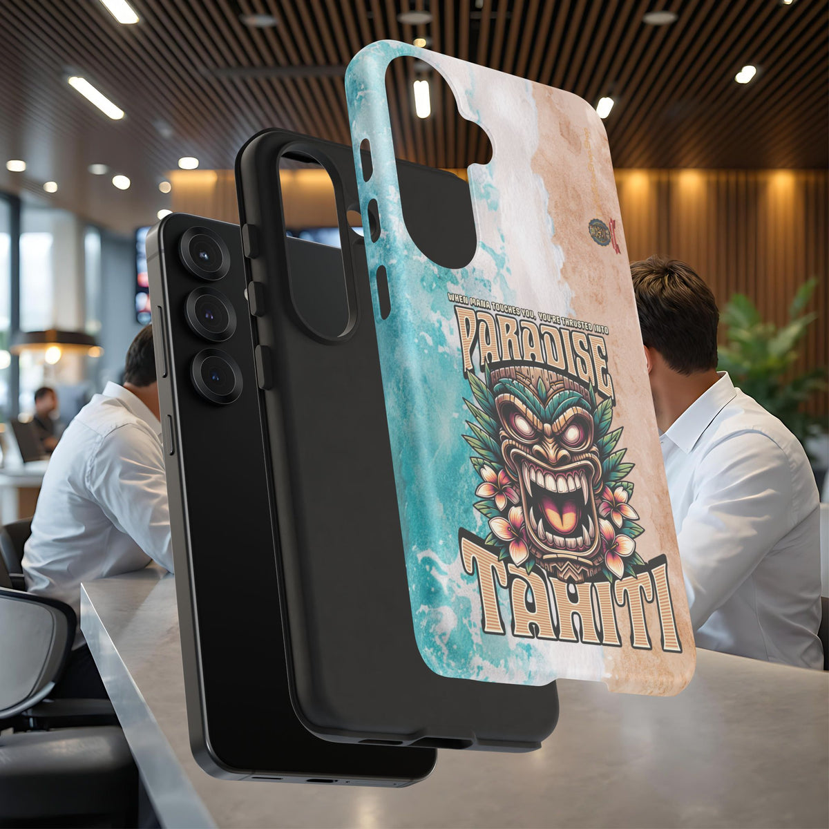 Tahiti – Coque Antichoc Premium Tiki Royal