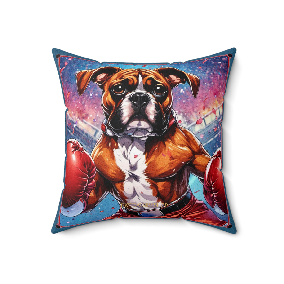 Boxer Pop Art : Compagnon Haut en Couleur