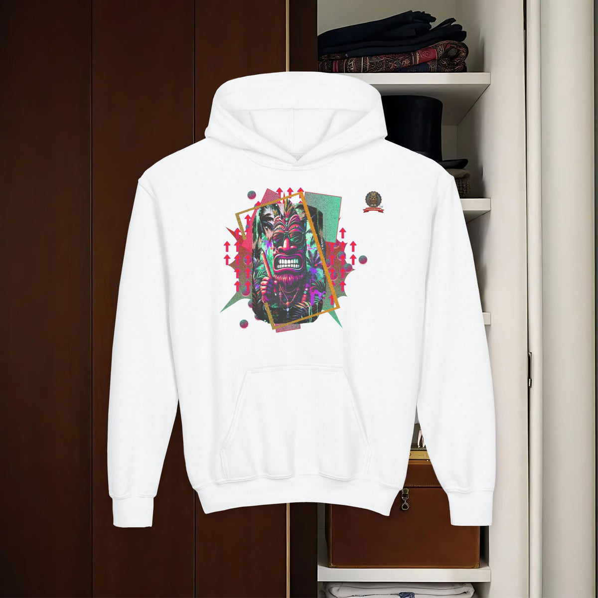 THE TIKI SPIRIT - Thick hooded sweatshirt for youth