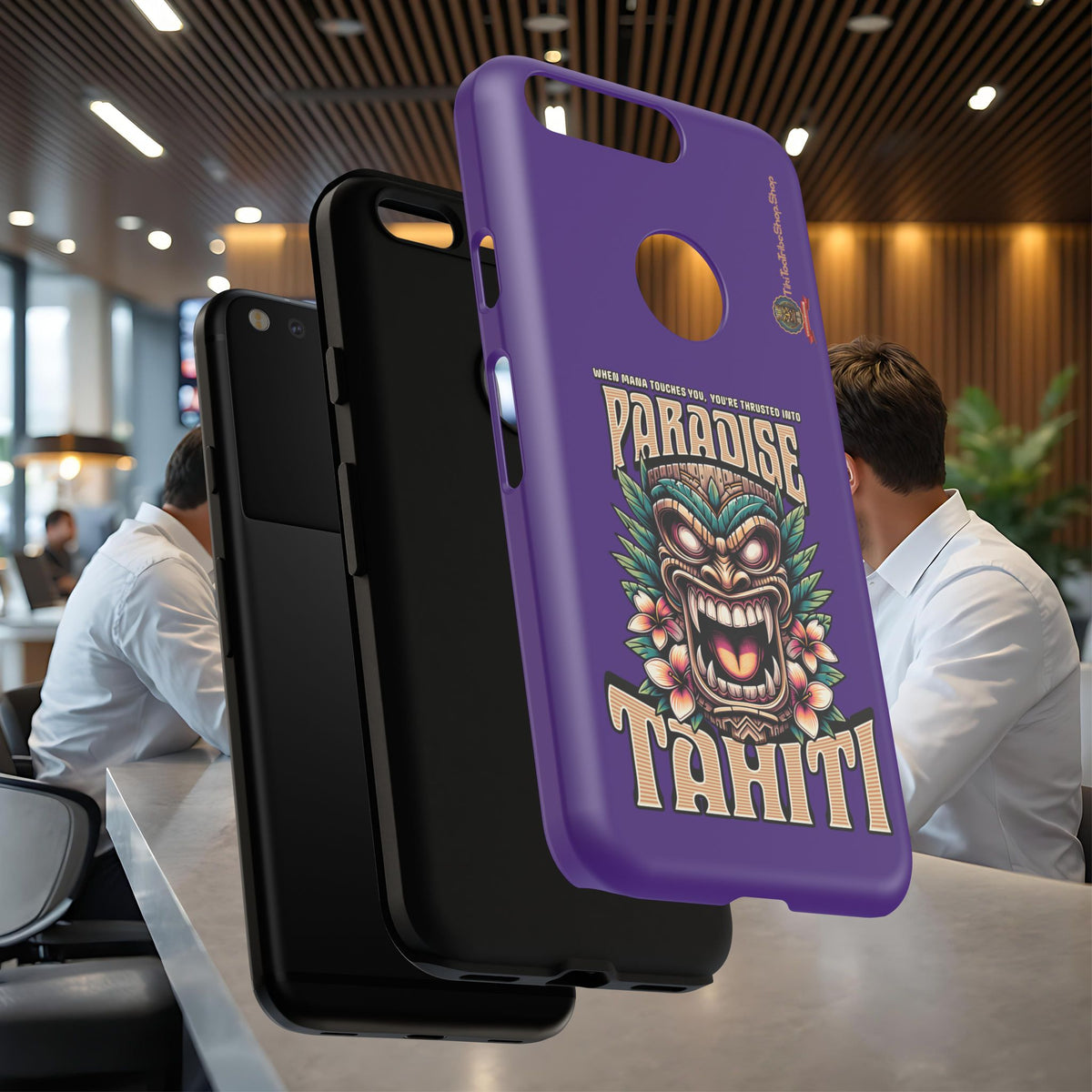 Tahiti – Coque Antichoc Premium Tiki Royal
